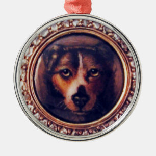 MINIATURE DOG PORTRAITS Pincher Metalen Ornament