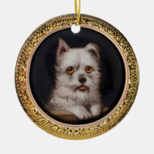 MINIATURE DOG PORTRAITS West Highland Terrier Keramisch Ornament