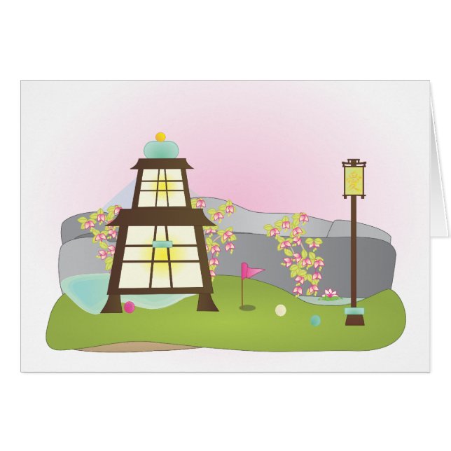 Miniature Golf Course Hole No.6 (Voorkant Horizontaal)