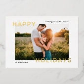 Miniature moderne Joyeux vacances photo (Recto)