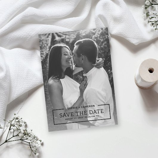 Miniature noire photo Enregistrer la carte Date