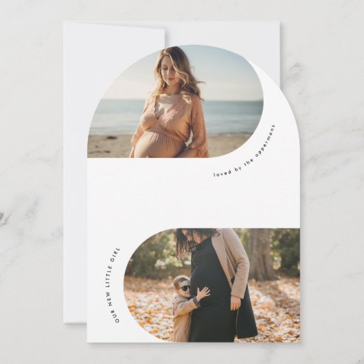 miniature photo faire-part de grossesse bébé (Dos)