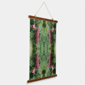 Miniature Pine Cones Close Up Abstract Pattern Hangend Wandkleed (Gebogen)