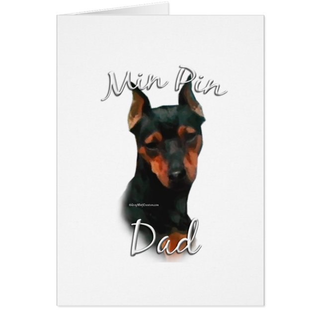 Miniature Pinscher (noir) Papa 2 (Devant)