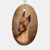 Miniature Pinscher Ornament (Links)