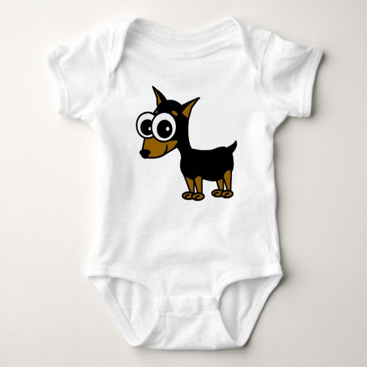 Miniature Pinscher Romper (Voorkant)