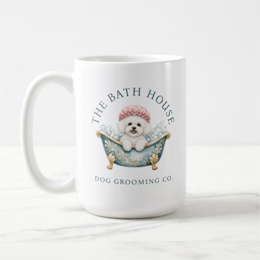 Miniature Poodle Dog Groomer Mug | Standard (Gauche)