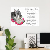 Miniature Schnauzer Art Gifts Prints (Thuiskantoor)