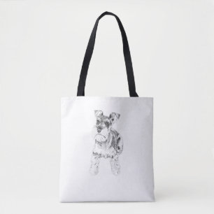 Miniature Schnauzer Bag Tote Bag
