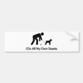 Miniature Schnauzer Bumpersticker (Voorkant)