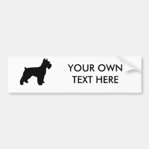 Miniature Schnauzer Bumpersticker