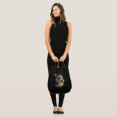 Miniature Schnauzer Canvas tas (Voorkant (model))