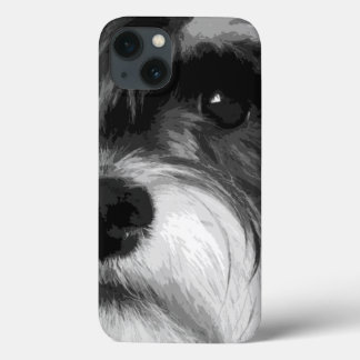 Miniature Schnauzer iPhone 13 Hoesje