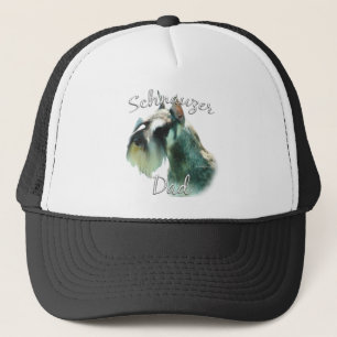 Miniature Schnauzer Dad 2 Trucker Pet