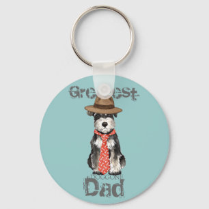 Miniature Schnauzer Dad Sleutelhanger