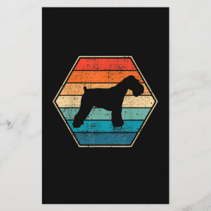 Miniature Schnauzer Dog Gift Briefpapier