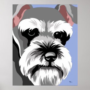 Miniature Schnauzer Dog Posters