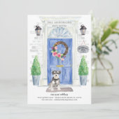 Miniature Schnauzer Faire-part de déplacement de l (Debout devant)