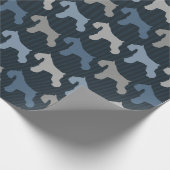 Miniature Schnauzer - Gedockt Cadeaupapier (Hoek)