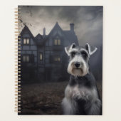 Miniature Schnauzer Halloween Épouvantable (Devant)