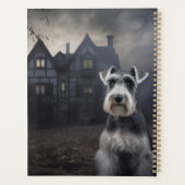 Miniature Schnauzer Halloween Épouvantable (Dos)