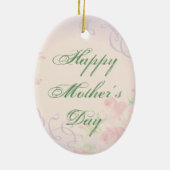 Miniature Schnauzer Heart Mam Keramisch Ornament (Achterkant)