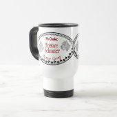 Miniature Schnauzer Lovers Reisbeker (Voorkant links)