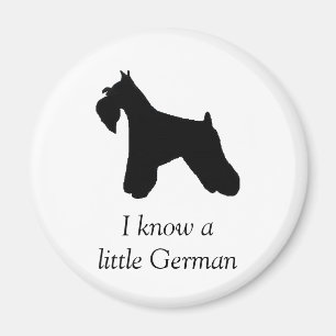 Miniature Schnauzer Magnet Magneet