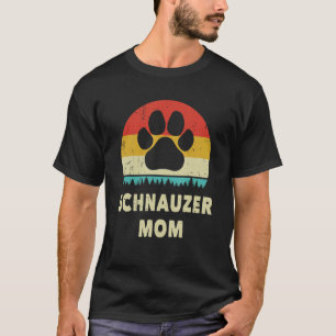 Miniature Schnauzer Mam Dog Women Dog T-shirt