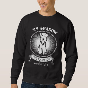 Miniature Schnauzer Mijn hond is mijn schaduw Trui