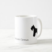 Miniature Schnauzer Mok (Voorkant rechts)