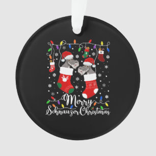 Miniature Schnauzer Noël Mini Schnauzer Noël