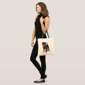 Miniature Schnauzer Puppy Dog Canvas Canvas tas (Voorkant (model))