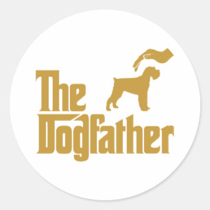 Miniature Schnauzer Ronde Sticker