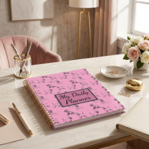 Miniature Schnauzer Roze Planner