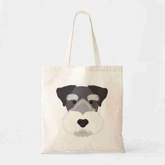 Miniature Schnauzer Tote Bag (Voorkant)