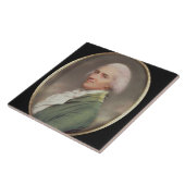 Miniature Self Portrait Tegeltje (Zijkant)