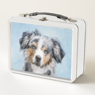 Miniatuur American Shepherd Painting - Dog Art