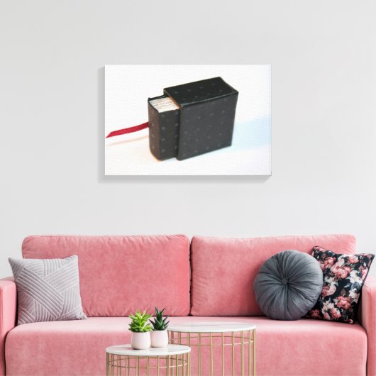 Miniatuur Artiest's Book met zijn Box Canvas (Insitu (Woonkamer))