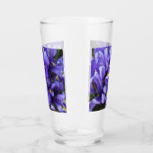 Miniatuur Blue Iriss Spring Floral Glas