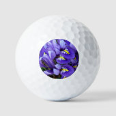 Miniatuur Blue Iriss Spring Floral Golfballen (Voorkant)