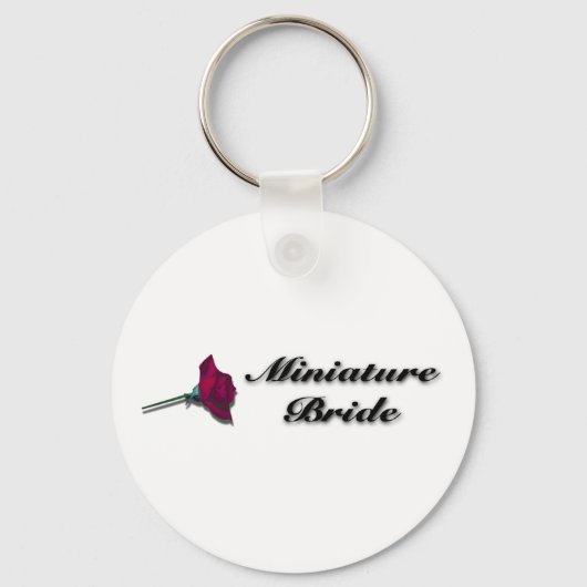Miniatuur Bride Junior Bride Sleutelhanger (Voorkant)