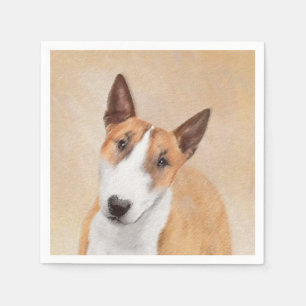 Miniatuur Bull Terrier Painting - Cute Original Do Servet
