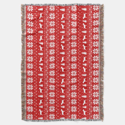 Miniatuur Bull Terriers Kerstmis MiniBull Holiday Deken (Voorkant Verticaal)