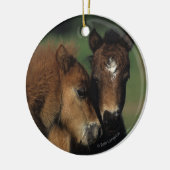 Miniatuur Foals 2 Keramisch Ornament (Links)