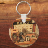 miniatuur  grammofoon sleutelhanger (Voorkant)