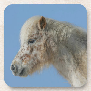 Miniatuur Horse Headshot Bier Onderzetter
