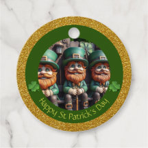 Miniatuur Leprechaun St Patrick's Day Bedankt RFT1