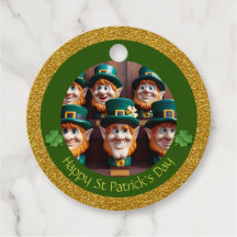 Miniatuur Leprechaun St Patrick's Day Bedankt RFT1