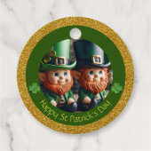 Miniatuur Leprechaun St Patrick's Day Bedankt RFT Bedankjes Labels